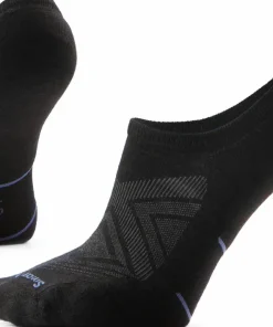 Smartwool Run No Show Socks Targeted Cushion Black
