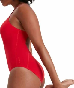 Speedo Women's Eco Endurance+ Medalist Red