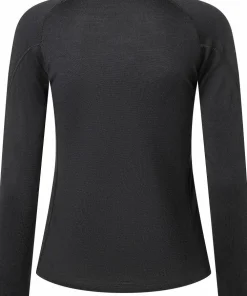 super.natural Women's Arctic230 Zip 1/4 Jet Black