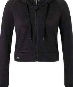 Hot super.natural Women's Liquid Flow Hoodie Jet Black Melange