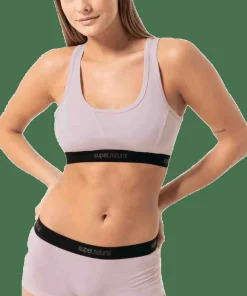 Clearance super.natural Women's Tundra220 Semplice Bra Orchid Ice