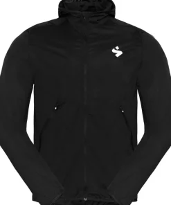 New Sweet Protection Men's Hunter Hooded Wind Jacket Black