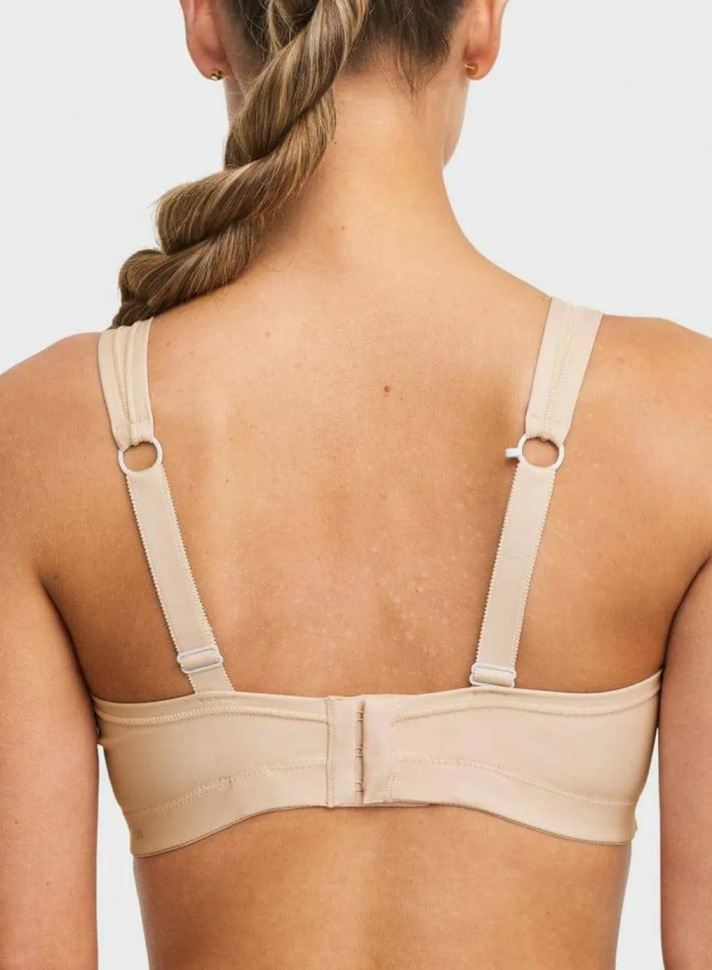 Clearance Swegmark Core Sports Bra Moulded Cups Beige