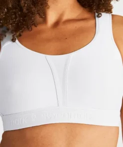 New Swegmark Kimberly Iconic Sport Bra White