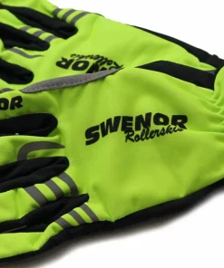 Discount Swenor Unisex Rollerski Gloves Narrow Yellow/Black