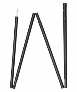 Outlet Sydvang Steel Tarp Pole 185-210 cm Black NO COLOR