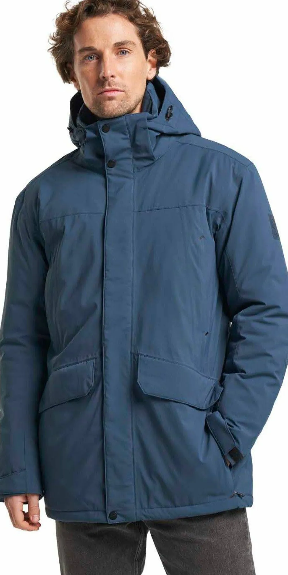 Outlet Tenson Men's Chris Jacket Dark Blue