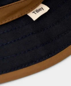 New Tilley TWC7 Outback Waxed Cotton Navy/Tan