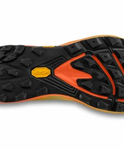 Best Topo Athletic Men's MTN Racer 4 Mango/Black