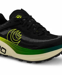 Discount Topo Athletic Men's Vista Black/Lime