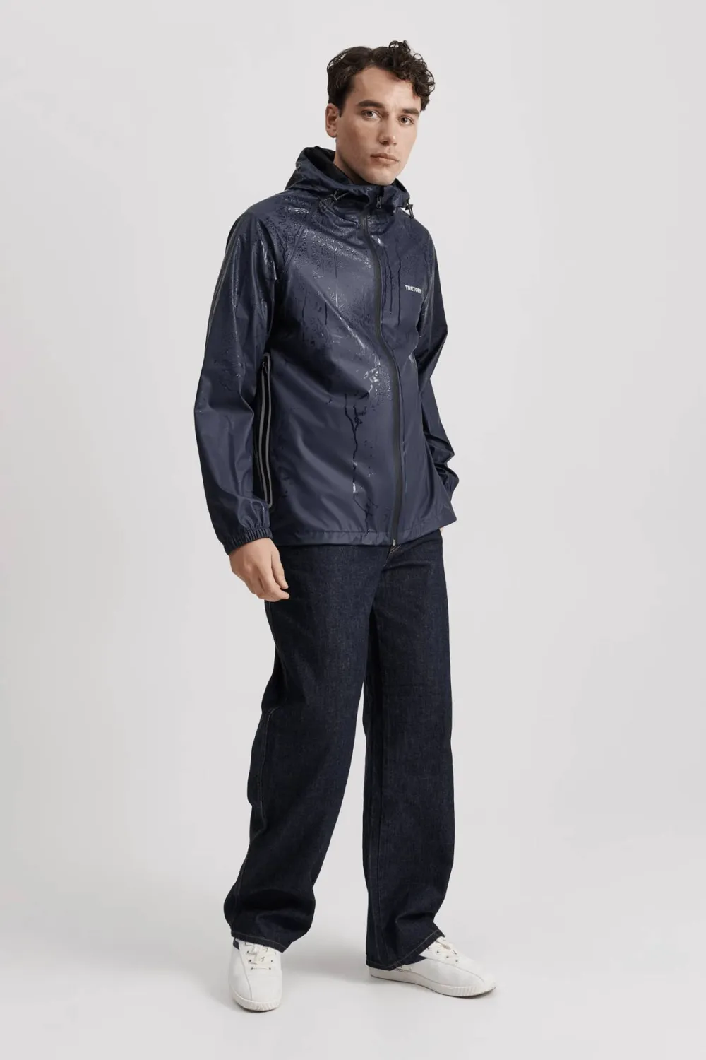 Discount Tretorn Unisex Packable Rainbreaker Set Navy Blaze