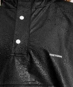 Discount Tretorn Unisex PU Light Rainponcho Jet black