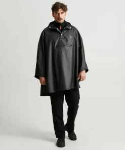 Discount Tretorn Unisex PU Light Rainponcho Jet black