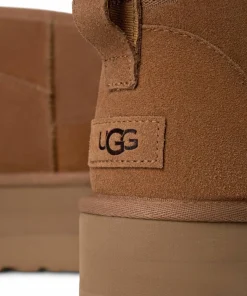 Clearance UGG Women's Classic Ultra Mini Platform Chestnut
