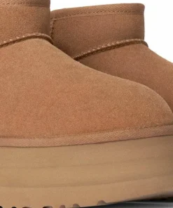 Clearance UGG Women's Classic Ultra Mini Platform Chestnut