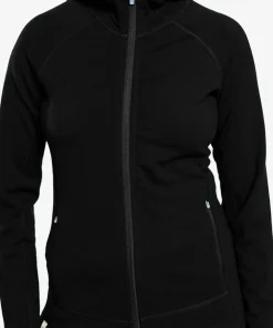 Online Ulvang Women's Alltime Bridge Hoodie Full Zip Midlayer Black