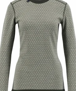 Sale Ulvang Women's Comfort 200 Round Neck Agate Grey/Urban Chic