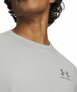 Best Under Armour Men's Sportstyle Left Chest Shortsleeve Titanium