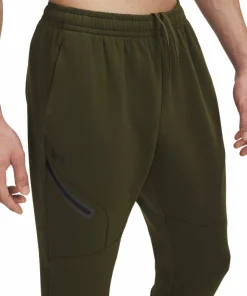 New Under Armour Men's Ua Unstoppable Flc Jgr Eu Expedition Green