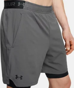 Online Under Armour Men's UA Vanish Woven 6in Shorts Castlerock 2