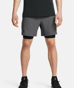Online Under Armour Men's UA Vanish Woven 6in Shorts Castlerock 2