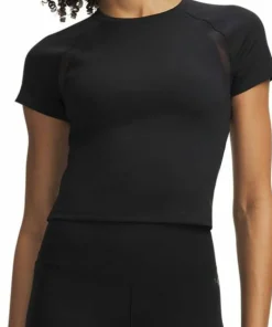 Sale Under Armour Women's Motion Mesh Short Sleve Black
