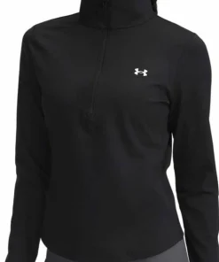 Clearance Under Armour Women's Motion 1/2 Zip Emea Black