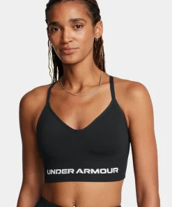 Clearance Under Armour Women's UA Vanish Seamless Low Sports Bra Black