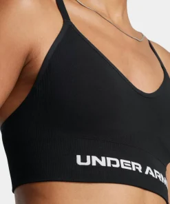 Clearance Under Armour Women's UA Vanish Seamless Low Sports Bra Black