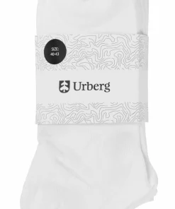 Hot Urberg Bamboo Shaftless Sock 5-Pack Bright White