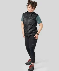 Clearance Urberg Eidsvåg Hybrid Vest Women Black beauty