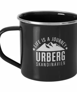 Urberg Emaljmugg 340 ml Black beauty