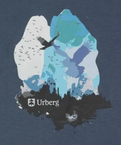 Hot Urberg Juniors' Printed Tree Tee Midnight Navy