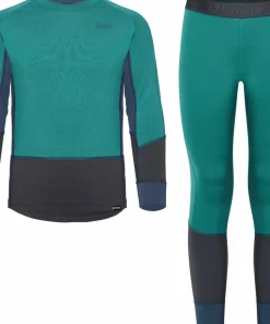 Outlet Urberg Juniors' Tree Base Layer Set Mediterranea