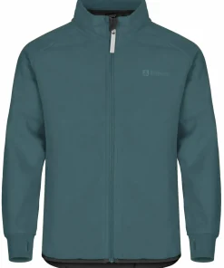 New Urberg Juniors' Vindeln Wind Fleece Jacket Silver Pine