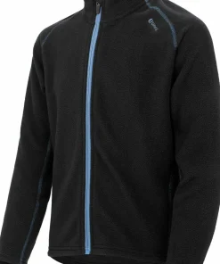 Urberg Kids' Tyldal Fleece Jacket Black Beauty/blue Horizon