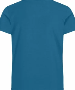Outlet Urberg Kids' Vidsel Bamboo Tee Mallard Blue Mallardblue