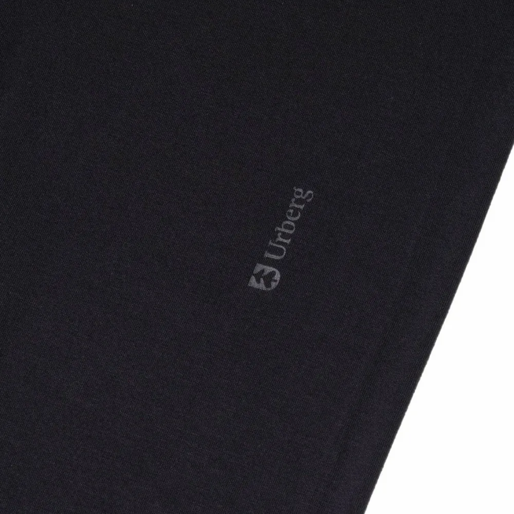 New Urberg Men's Solid Tree Base Layer Pants Black Beauty