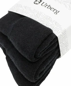Outlet Urberg Thicker Every Day Merino Wool Sock 3p Adult Black Beauty