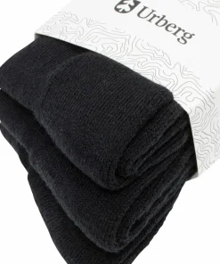 Outlet Urberg Thicker Every Day Merino Wool Sock 3p Adult Black Beauty
