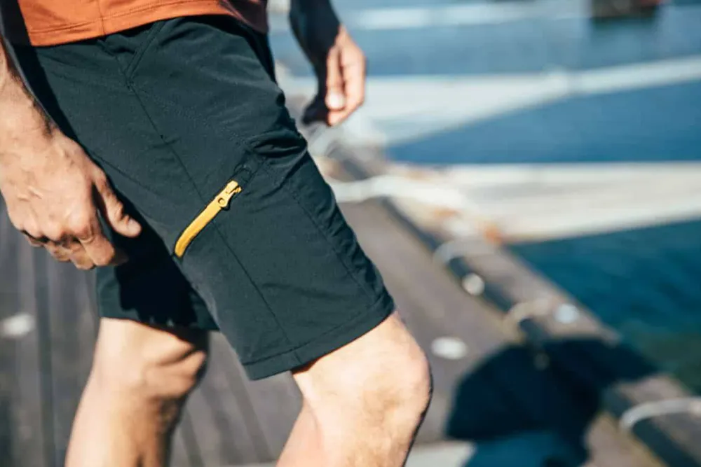 Urberg Tomrefjord Hiking Shorts Men Harbor Blue
