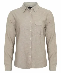 Best Urberg Women's Hemp LS Shirt Satellite