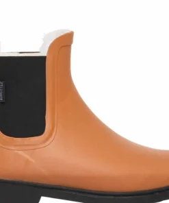 Clearance Urberg Womens Malme Rubber Fleece Boots Pumpkin Spice
