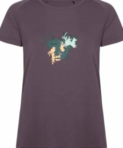 Hot Urberg Women's Printed Tree Tee Huckleberry
