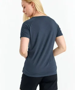 Hot Urberg Women's Printed Tree Tee Huckleberry