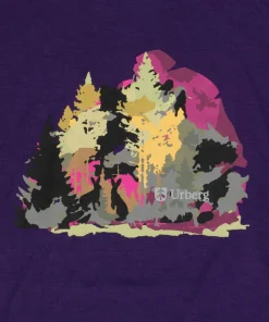 Outlet Urberg Women's Printed Tree Tee Grape