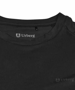 Clearance Urberg Women's Solid Tree Base Layer Top Black Beauty
