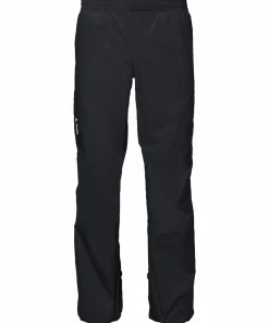 Hot VAUDE Men's Drop II Rain Pants Black Uni