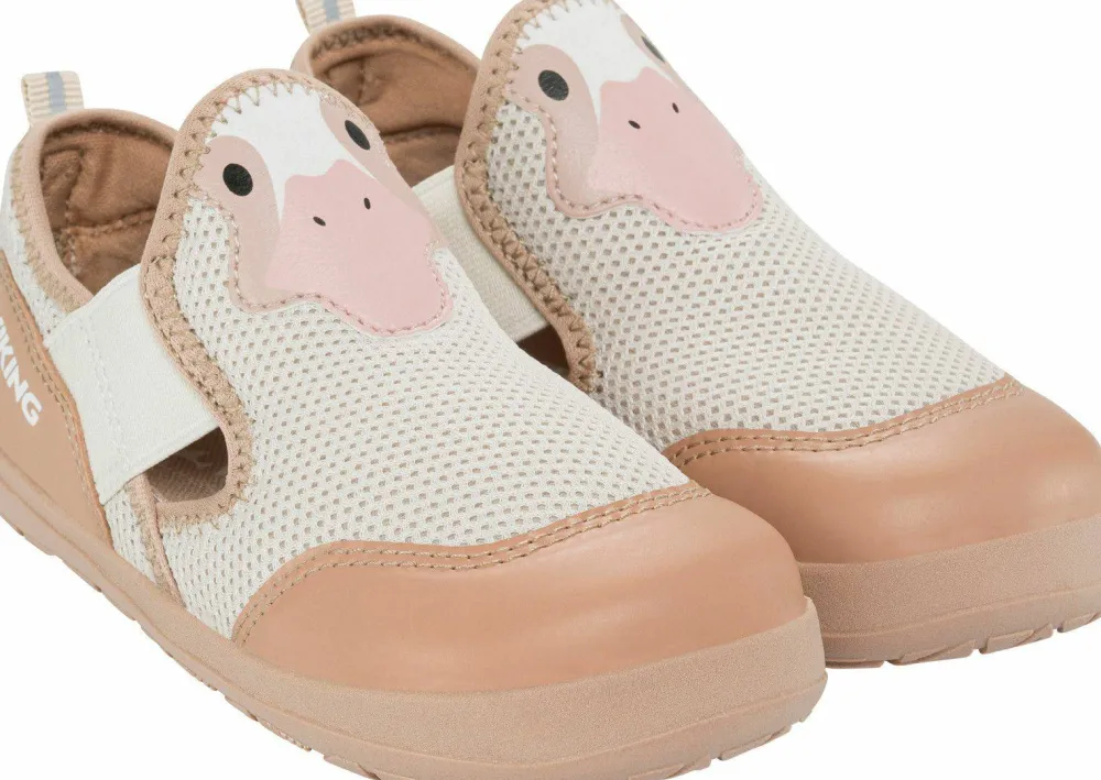 Discount Viking Footwear Kids' Alv Barefoot Paw Sandal Beige