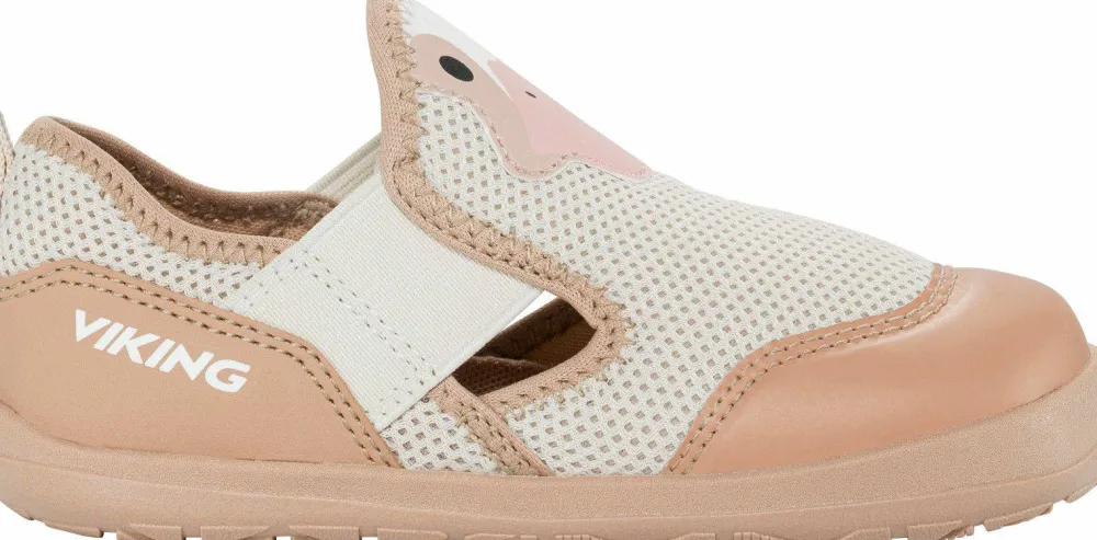 Discount Viking Footwear Kids' Alv Barefoot Paw Sandal Beige